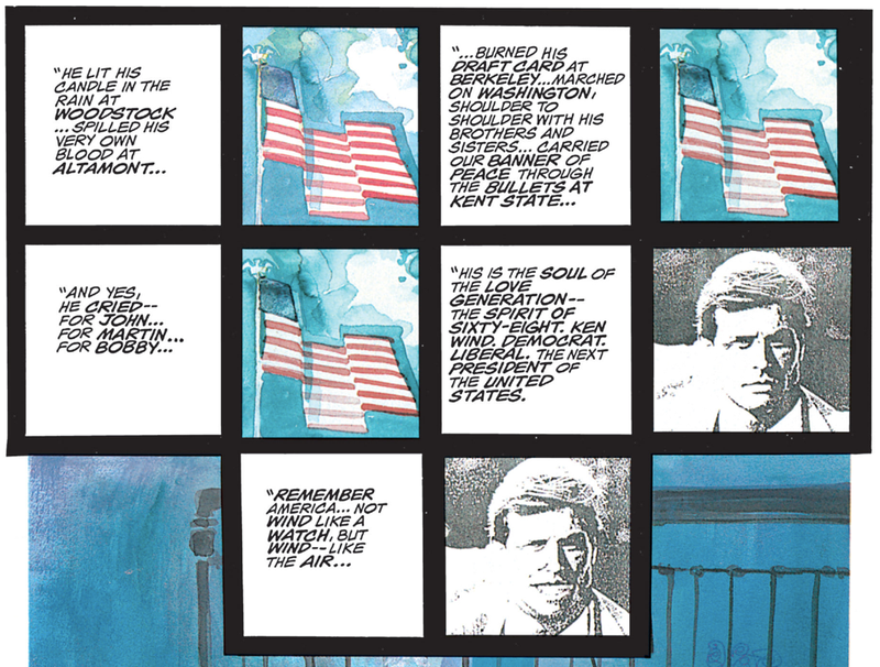 Illustration for article titled This 1986 Frank Miller Elektra Comic Feels Uncomfortably Prescient